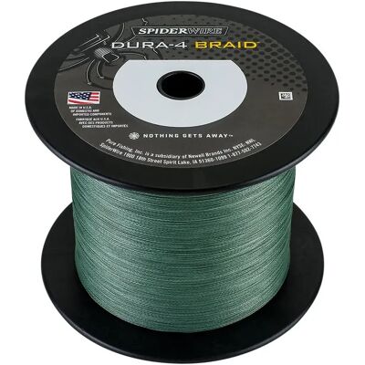 Spiderwire Dura 4 Braided Line 1800 M Green 0.120 mm unisex Spiderwire Dura 4 Braided Line 1800 M Green 0.120 mm unisex