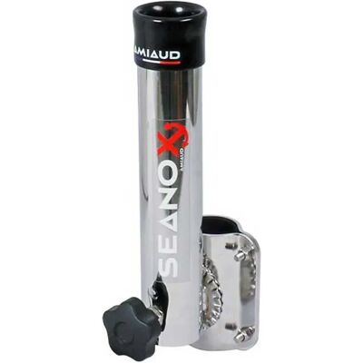 Seanox Stainless Steel Rail Mount Rod Holder - 35-50 Mm - Rod Holder Seanox Stainless Steel Rail Mount Rod Holder - 35-50 Mm - Rod Holder
