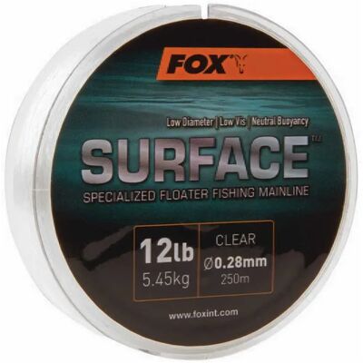 Fox - Surface Floater 250 M - 0.28mm - 12lb - Main line Fox - Surface Floater 250 M - 0.28mm - 12lb - Main line