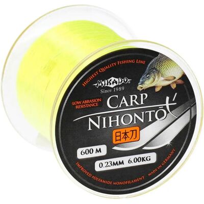 Mikado - Nihonto Carp 600 - Yellow - 0.300 mm - Fishing Line Mikado - Nihonto Carp 600 - Yellow - 0.300 mm - Fishing Line