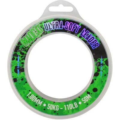 Madcat Ultra-Soft Mono Leader 50m - Fishing Monofilament Line Madcat Ultra-Soft Mono Leader 50m - Fishing Monofilament Line