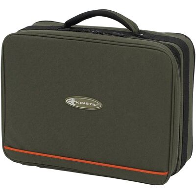Kinetic Logo Fishing Reel Case Moss Green M unisex Kinetic Logo Fishing Reel Case Moss Green M unisex