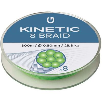 Kinetic 8 Braid Fluo Green - Fishing Line Kinetic 8 Braid Fluo Green - Fishing Line