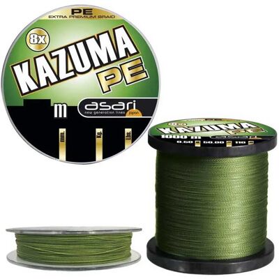 Asari Kazuma 8X Braided Line - Fishing Line Asari Kazuma 8X Braided Line - Fishing Line
