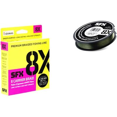 Sufix 8x Braided Line 275 M Transparente - Braided Fishing Line Sufix 8x Braided Line 275 M Transparente - Braided Fishing Line