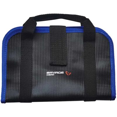 Savage Gear Jig Bag Lure Case Blue / Black 34 x 25 cm unisex Savage Gear Jig Bag Lure Case Blue / Black 34 x 25 cm unisex