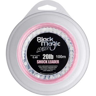 Black Magic Shock Leader 100 M Fluorocarbon Rosa 0.450 mm Black Magic Shock Leader 100 M Fluorocarbon Rosa 0.450 mm