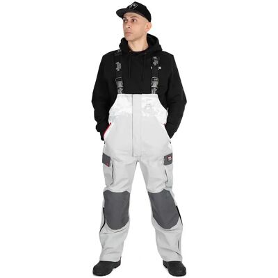 Fox Rage Light Bib Pants White L Men Fox Rage Light Bib Pants White L Men