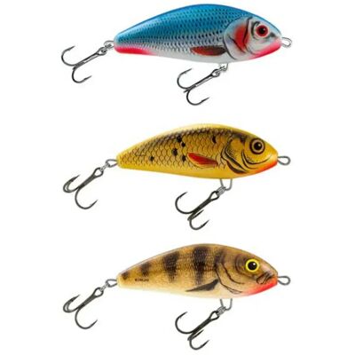 Salmo Fatso Floating Lipless Crankbait 80 Mm Spotted Holo Smelt One Size unisex Salmo Fatso Floating Lipless Crankbait 80 Mm Spotted Holo Smelt One Size unisex