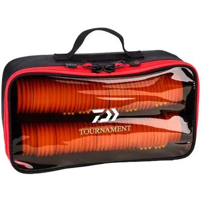 Daiwa Surf Tournament Fishing Reel Case Black / Red 33 x 18 x 10 cm unisex Daiwa Surf Tournament Fishing Reel Case Black / Red 33 x 18 x 10 cm unisex