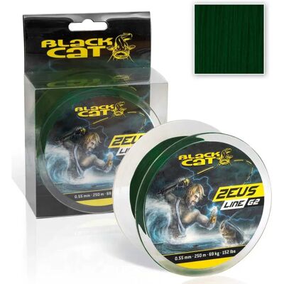 Black Cat Zeus Line G2 250 M Braided Line - Fishing Line Black Cat Zeus Line G2 250 M Braided Line - Fishing Line