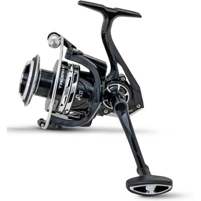 Zebco Trophy Fd Spinning Reel Silver / Black 10 unisex Zebco Trophy Fd Spinning Reel Silver / Black 10 unisex