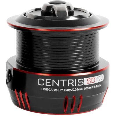 Preston Innovations Centris Sd Carpfishing Reel Black / Red 320 unisex Preston Innovations Centris Sd Carpfishing Reel Black / Red 320 unisex