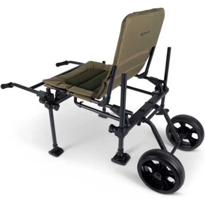 Korum S23 Twin Wheel Carpfishing Barrow Green One Size unisex Korum S23 Twin Wheel Carpfishing Barrow Green One Size unisex