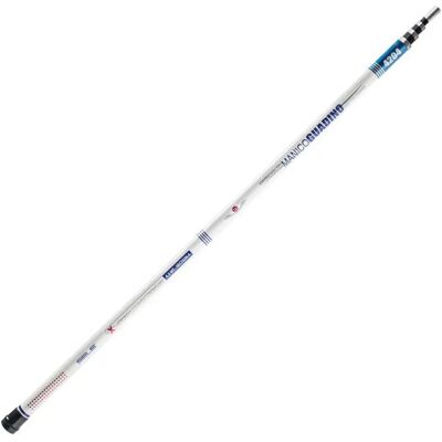 Sele Fibra Landing Net Handle White / Blue 420 cm unisex Sele Fibra Landing Net Handle White / Blue 420 cm unisex