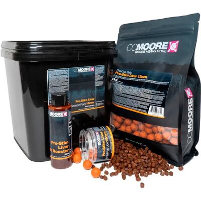 Ccmoore Pro-stim Session Fishing Bait Pack Liver 15 mm unisex Ccmoore Pro-stim Session Fishing Bait Pack Liver 15 mm unisex