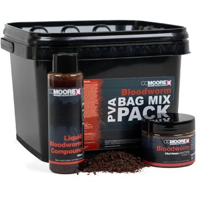 Ccmoore Pva Bag Mix Fishing Bait Pack Blood Worm 1kg One Size unisex Ccmoore Pva Bag Mix Fishing Bait Pack Blood Worm 1kg One Size unisex