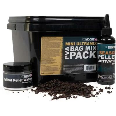 Ccmoore Mini Ultramix Pva Bag Fishing Bait Pack 1kg Black One Size unisex Ccmoore Mini Ultramix Pva Bag Fishing Bait Pack 1kg Black One Size unisex