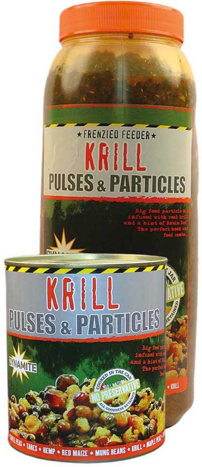 Dynamite Baits Krill Frenzied Pulse Parti-mix 2.5l Fishing Seeds Beige One Size unisex