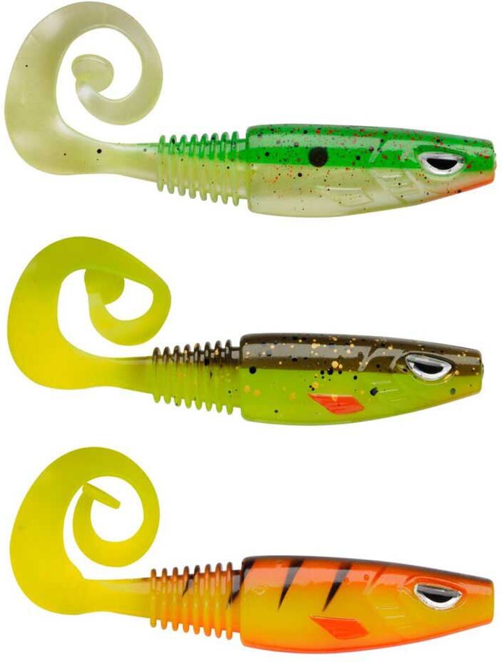 Berkley Sick Curl Soft Lure 80 Mm 48 Units Cotton Candy One Size unisex