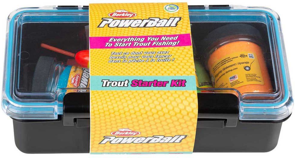 Berkley Powerbait Trout Starter Kit Plastic Worms Multicolor One Size unisex