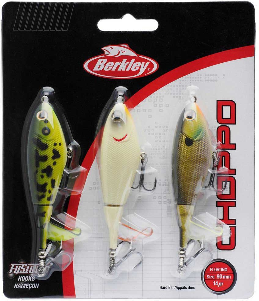 Berkley Choppo Pack Topwater Stickbait 14g 90 Mm Multicolour One Size unisex