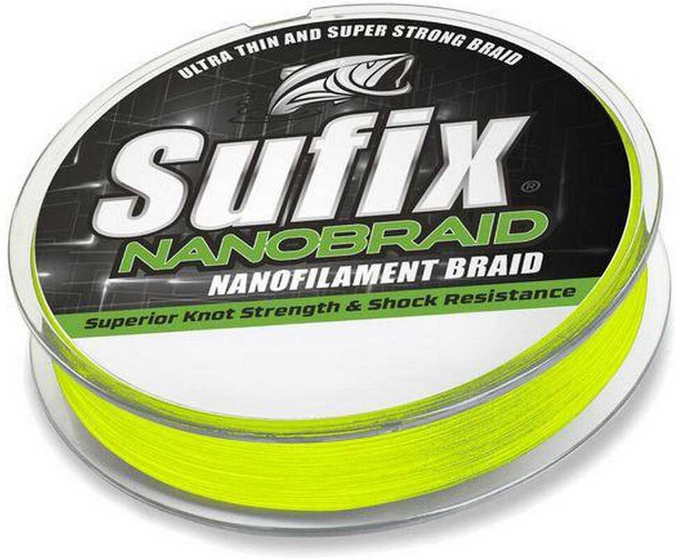 Sufix Nanobraid Braided Line 100 M Chartreuse 0.040 mm unisex