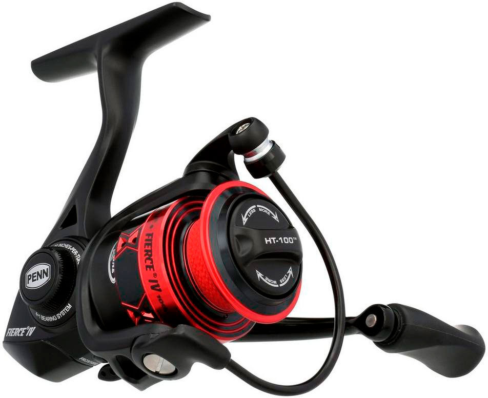 Penn Fierce Iv Spinning Reel Black / Red 1000 unisex