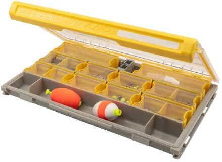 Plano 3600™ Edge™ Terminal Tackle Box Yellow / Silver One Size unisex