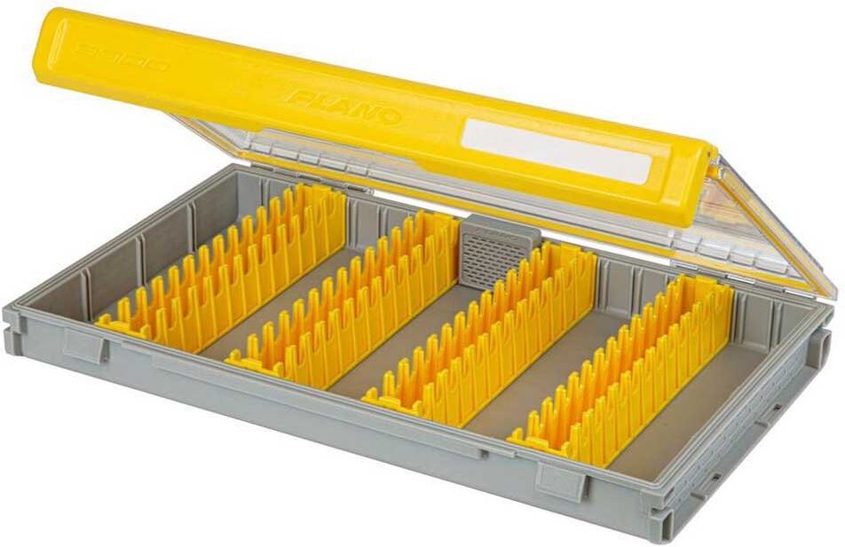 Plano Edge™ V Jig Spy 3700™ Std Lure Box Yellow / Silver One Size unisex