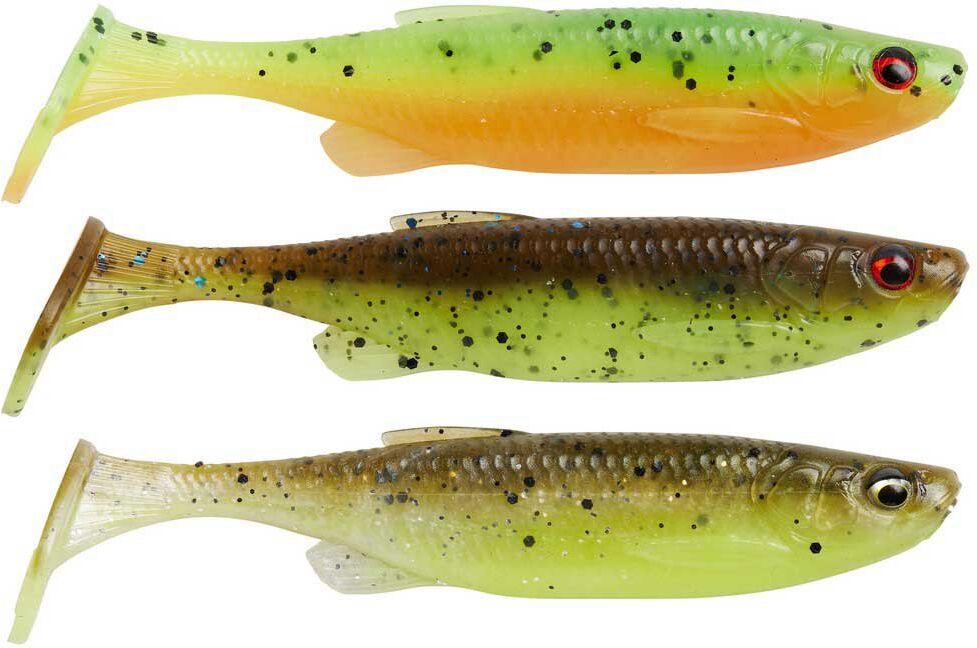 Savage Gear Fat Minnow T-tail Soft Lure 20g 28 Units Motoroil Uv One Size unisex