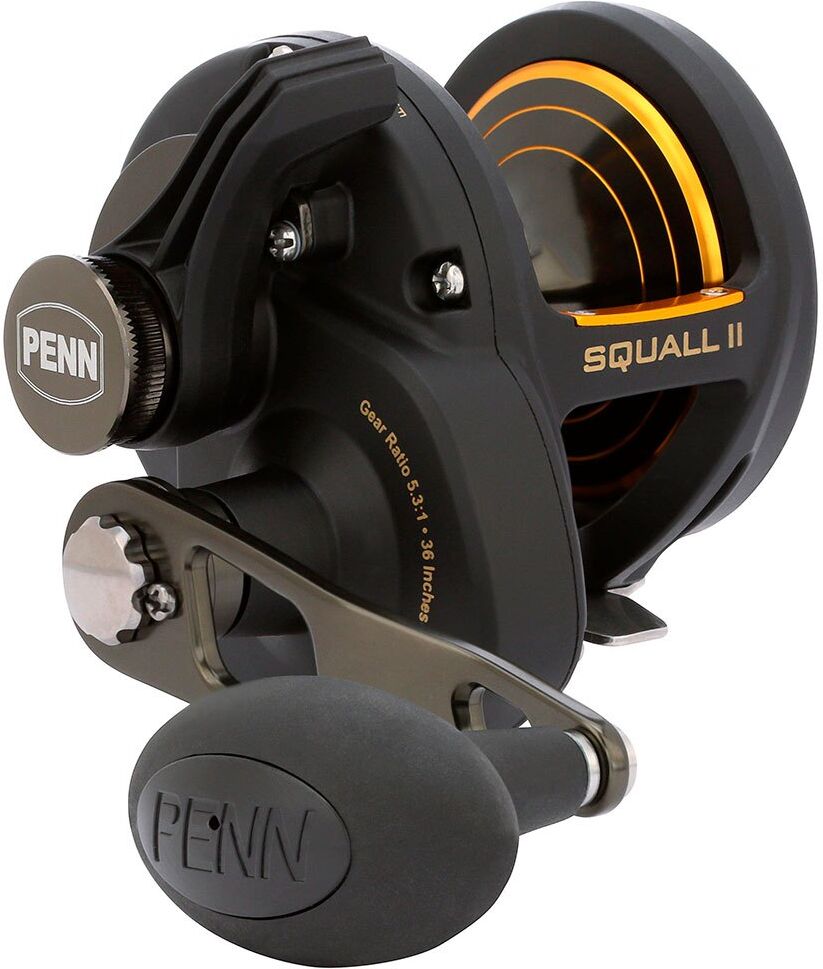 Penn Squall® Ii Lever Drag Trolling Reel Silver 50 unisex