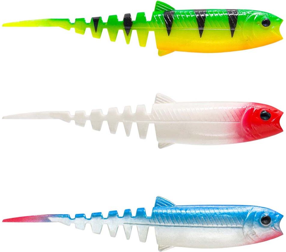 Savage Gear Cannibal Minnow Soft Lure 6.5g 100 Mm 40 Units Red Head One Size unisex