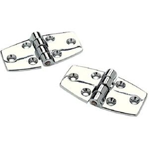 Seachoice Utility Hinge Chrome Plated Zinc (2 pcs) 76 x 38 mm unisex Seachoice Utility Hinge Chrome Plated Zinc (2 pcs) 76 x 38 mm unisex