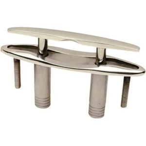 Seachoice Pull Up Mooring Cleat With Studs Stainless Steel 114 mm unisex Seachoice Pull Up Mooring Cleat With Studs Stainless Steel 114 mm unisex