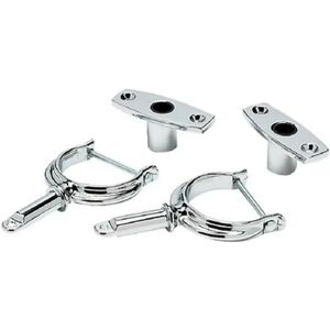 Seachoice Zinc Chrome Boat Rowlock Set - Boat hardware Seachoice Zinc Chrome Boat Rowlock Set - Boat hardware