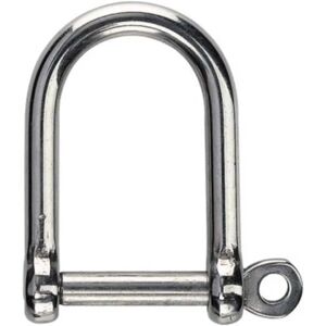 Plastimo Forged Wide Opening Carabiner Shackle Stainless Steel 10 mm (2 pcs) unisex Plastimo Forged Wide Opening Carabiner Shackle Stainless Steel 10 mm (2 pcs) unisex