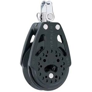 Harken Carbo Ratchet Block Pulley 57 Mm Black / Silver One Size unisex Harken Carbo Ratchet Block Pulley 57 Mm Black / Silver One Size unisex