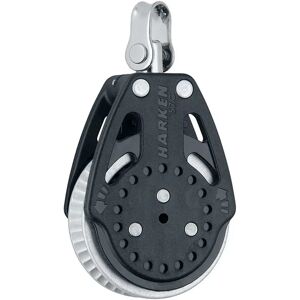 Harken Carbo Ratchamatic 2 Grip Pulley 57 Mm Black / Silver / White One Size unisex Harken Carbo Ratchamatic 2 Grip Pulley 57 Mm Black / Silver / White One Size unisex
