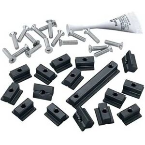 Harken System Aa Cb Track Flat Set Black / Silver One Size unisex Harken System Aa Cb Track Flat Set Black / Silver One Size unisex