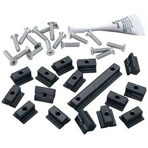 Harken System Aa Cb Track Wide Flat Set Black / Silver One Size unisex Harken System Aa Cb Track Wide Flat Set Black / Silver One Size unisex