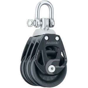 Harken Element Triple Swivel Block Pulley 60 Mm Black / Silver One Size unisex Harken Element Triple Swivel Block Pulley 60 Mm Black / Silver One Size unisex