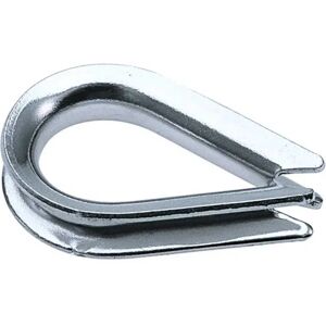 Talamex Thimble 25 Units Stainless Steel 7 mm unisex Talamex Thimble 25 Units Stainless Steel 7 mm unisex