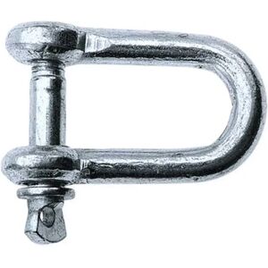 Shackles & Carabines - 10mm Galvanized - Gray Shackles & Carabines - 10mm Galvanized - Gray