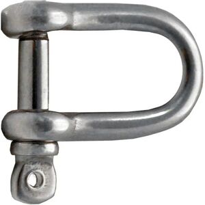 Talamex D-short Shackle 10 Units Silver 6 mm unisex Talamex D-short Shackle 10 Units Silver 6 mm unisex