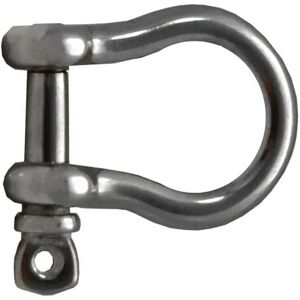 Talamex Shackle 10 Units Silver 6 mm unisex Talamex Shackle 10 Units Silver 6 mm unisex