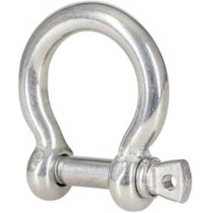 Talamex Shackle 5 Units Silver 10 mm unisex Talamex Shackle 5 Units Silver 10 mm unisex