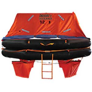 Lalizas Liferaft Solas Oceano Over Board Flat Pack Red 12 Places unisex Lalizas Liferaft Solas Oceano Over Board Flat Pack Red 12 Places unisex