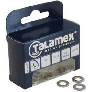 Talamex Washer 6 Units Grey 8 mm unisex Talamex Washer 6 Units Grey 8 mm unisex