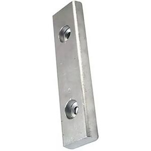Tecnoseal Silver Hull Anode Plate 100x70x12mm - Anode Plate Tecnoseal Silver Hull Anode Plate 100x70x12mm - Anode Plate